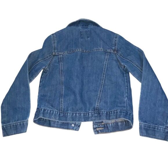 Children’s Place Medium Wash Denim Jean Jacket - Size Medium 7/8 - Picture 2 of 6